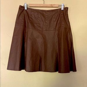 Ralph Lauren Jeans Co brown skirt Size 8 K15